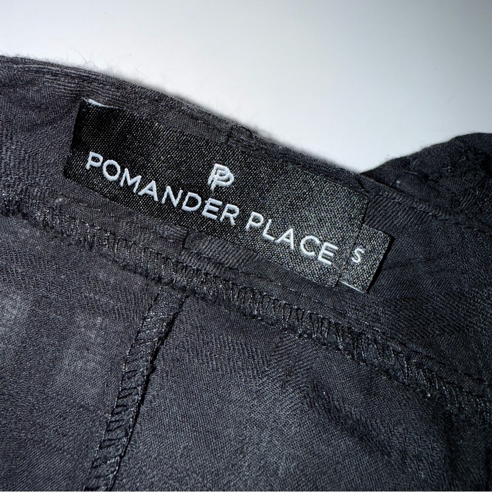 Pomander‎ Place Carolina Caftan Dress Black Maxi Size Small - Picture 10 of 11